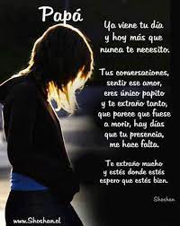 Compartéla en su muro de facebook, envíasela por email pero felicita a papa! Imagenes Con Frases Dedicadas A Padres Que Ya No Estan Imagenes De Duelo Por Padre Fallecido