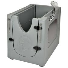 No more guarding the premises from a mucky mutt or putting a damper on outdoor time; Home Pet Spa Pet Wash Enclosure The Home Depot Canada