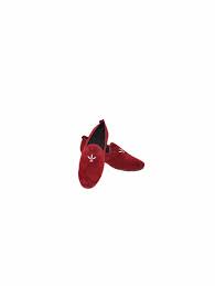 Velvet Slip On Cherry Red Casual Loafer Stylish Moccasins Dress Shoes For Men And Boys Wedding Red Velvet Embroidered Slip On Shoes 5001