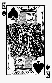 In general, the goal of each hand of spades is to predict or bid on how many tricks you. King Of Spades Png Transparent Png Kindpng