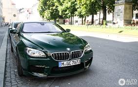 Brm won the constructors' title in 1962 when its driver graham hill became world champion. Individual Bmw M6 Gran Coupe Stuns With Its British Racing Green Paint Autoevolution