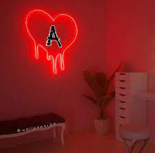 Are you looking for some special type whatsapp dp like letter images for whatsapp dp or s images. Wallpaper Dp Stylish Alphabet Letter Dpz Neon Heart Facebook