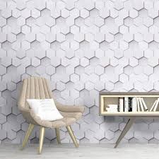 Black and white is a real classy color combination. Buy Ms Magic 17 7 X 118 Grey And White Wallpaper White Hexagon Wallpaper Peel And Stick Geometric Self Adhesive Wallpaper For Cabinet Home Decoration Online In Germany B08lvws2s3