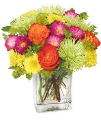 Filled with a natural bliss and bright softness, lime green flowers represent growth and prosperity for your marriage—a perfect reflection for any event. Neon Splash Bouquet In Hot Springs Ar The Arrangement