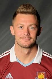 Football Photo>GEORGE McCARTNEY West Ham United 2013-14