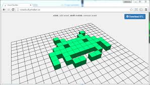 Follow their code on github. Github Kriffe Voxel Builder 3d Voxel Builder Fork Of Threejs Voxel Painter Example