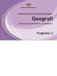 Buku teks geografi tingkatan 3 (kssm). 2019 Dskp Kssm Geografi Tingkatan 3
