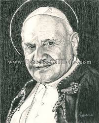 John 23rd, Good Pope John, St. John the 23rd, Saints, Catholic Art,  Catholic Saints, John XXIII, Priests, Bishops, Popes, Religious art