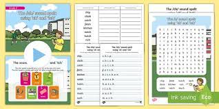 Crash course in phonics, part 2. Grade 3 Phonics Ch Tch Spelling Pack Teacher Made