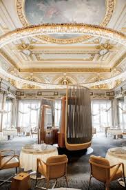 Chef Alain Ducasse Opens New Restaurant In Versailles Bar Design Restaurant Alain Ducasse Restaurant