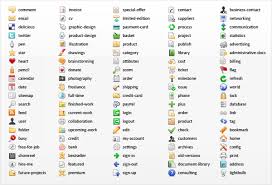 10 Sets Of 16x16 Icons Free For Commercial Various Styles Of The Same Core Set