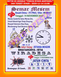 1 New Message Kode Syair Singapore 14 November 2020 Forum Syair Togel Hongkong Singapura Sydney