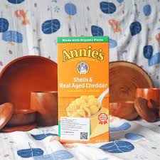 Cara membuat mac and cheese: Annies Shells Real Aged Cheddar 170 Gr Obabyhouse