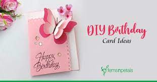 Today's fun fold card ideas will spark your creativity a new way! 5 Amazing Diy Birthday Card Ideas Ferns N Petals