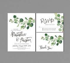 Greenery Wedding Invitation Printable Minimalist Wedding Suite Modern Outdoor Wedding Invites Eucalyptus Watercolor Neutral Matching Rsvp Hochzeitseinladung Ideen Fur Die Hochzeit Outdoor Hochzeit