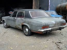 Abandoned Opel Admiral B Oldtimer Schrott
