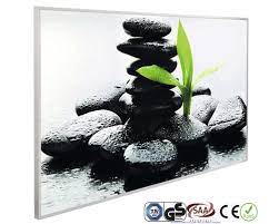ecoheat infraroodverwarming basalt stenen 62x102 cm 600 watt kopen bij hornbach