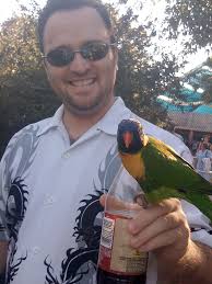 Gabe, Lorikeet Tamer