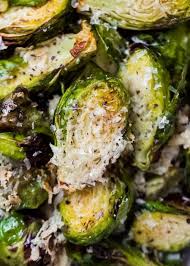 One Skillet Chicken With Lemon Garlic Cream Sauce Recipe Little Spice Jar In 2020 Brussel Sprouts Healthy Brussel Sprout Recipes Baked Brussel Sprouts