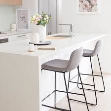 Kmart Australia On Instagram Our 35 Upholstered Bar Stool Will Slide Into Any Kitchen Style Just Lik Upholstered Bar Stools Kmart Decor Breakfast Bar Stools