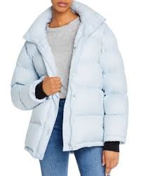 Aqua Short Hooded Puffer Coat 100 Exclusive Women Bloomingdale S In 2020 Puffer Coat Blue Puffer Jacket Aqua Shorts