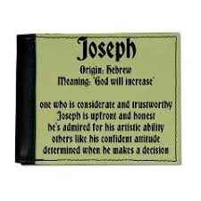 Joseph Name Meaning Design Mens Wallet By Prbnew2014 Comcast Net Cafepress Joseph Name Names With Meaning Meant To Be