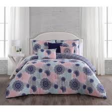 Nicole miller full queen seashell quilt set. Nicole Miller Home 6pc Queen Comforter Set 100 Cotton New Comforters Bedding Sets