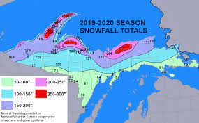 Season Snowfall Maps