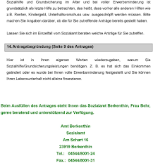 Mehr zu sozialhilfe bei guider. Erlauterungen Zum Antrag Auf Leistungen Nach Dem Sgb Xii Pdf Free Download