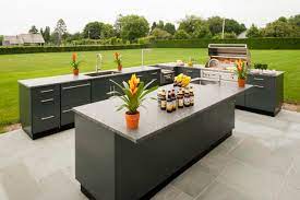 Best outdoor kitchen countertops for a hot climate. Best Countertop For Outdoor Kitchens