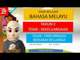 Saya bersekolah di sekolah kebangsaan danau kota, kuala lumpur dalam tahun 2. Hari Minggu Dengan Keluarga Bahasa Melayu Tahun 2 Youtube