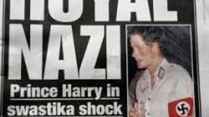 Fergie stands by Harry on Nazi costume ...