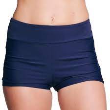 Women S Mazu Swim Boy Short Swim Bottom With Thigh Minimizer Swim Bottoms Swim Shorts Boy Shorts
