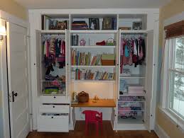 I built this entire thing (and painted the space) for only $40. Kid S Built In Wardrobe Closet Ikea Hackers