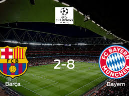 Despite taking an early lead through thomas muller. Bayern Munchen Pasa Por Encima A Barcelona Y Se Hace Con La Plaza De Semifinales 8 2 Infobae