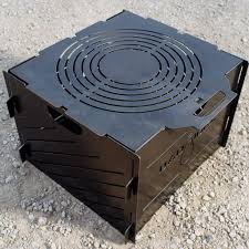 Ecosmart fire mini t ventless outdoor fireplace. Burn Cage Alternative Small Pyro Cage Portable Fire Pit 16 Pyro Products