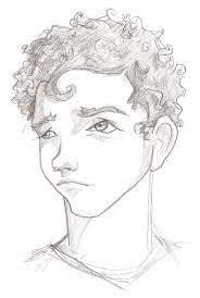 Pin By Zarria Mccall On Create Curly Hair Drawing Anime Hair Boy Guy Drawing