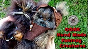 Pin By Troy Picou On Star Wars Ewok Baby Fantasy Creatures Diy Art Dolls