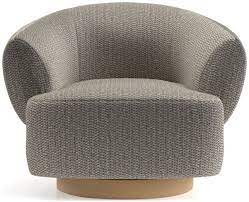 merrick swivel chair reviews crate and barrel canada in 2021 swivel chair sculptural chair chair