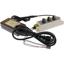 Cavision Rgb Dimmer With 12v Dc Power Adapter For Color Led Strip Light Elcc12 3ax3 Pa