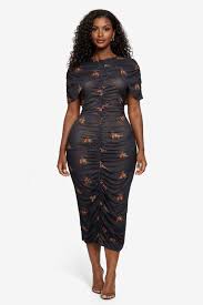 LUCY MESH DRESS - BLACK – DOS Clothing Company