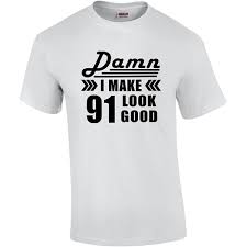 Birthday Gift For 65 Year Old Man 91st Birthday For Men Gift For 91 Year Old Man Birthday Gift Present T Shirt 1 Mens Birthday Gifts Old Man Birthday Man Birthday