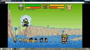 Animation saiyajin coloring online goku memory imposter z fighting. Dragon Ball Z Devolution Free Online Game On Miniplay Com