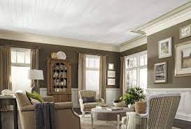 Decorating the ceiling is a great way to step up your living room game, and for an average of $1,100 to $2,200, you can give the space a new look with an ornate ceiling. Cover Popcorn Ceilings Ceilings Armstrong Residential