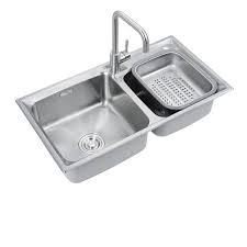 double bowl wash basin kitchen sink