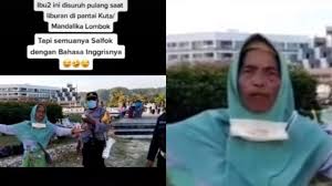 Liburan ke pantai bahasa inggris. Asyik Liburan Emak Emak Ngomel Pakai Bahasa Inggris Saat Disuruh Pulang Berita Hits