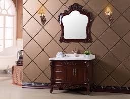 Get free shipping on qualified brown bathroom cabinets & storage or buy online pick up in store today in the bath department. China Retro Luxury Bathroom Cabinet Modern Bathroom Storage Cabinet With Mirror Ot1898 China Bathroom Cabinet Solid Wood