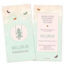 Pin Op Birth Announcement Cards Motiefje