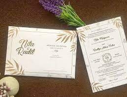 Undangan Pernikahan Simple Elegan Undangan Pernikahan Contoh Undangan Pernikahan Pernikahan