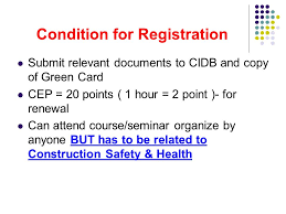 Green card renewal application online. Safety And Health Assessment System In Construction Ppt Video Online Download